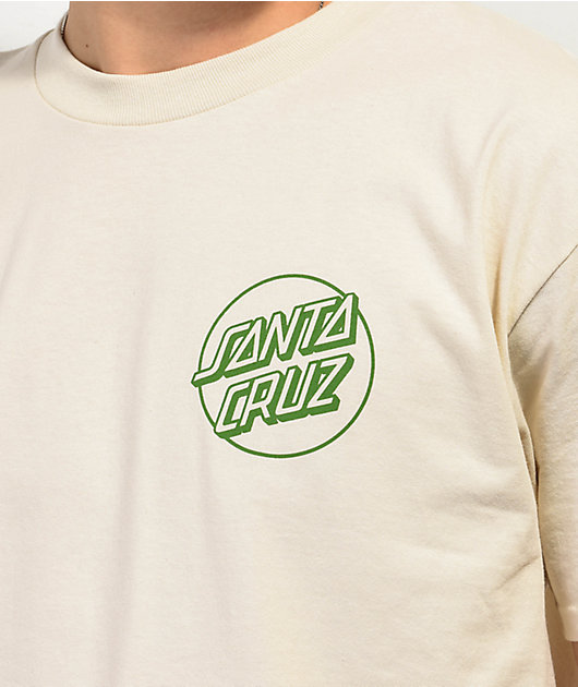Santa Cruz Opus Dot Cream T-Shirt