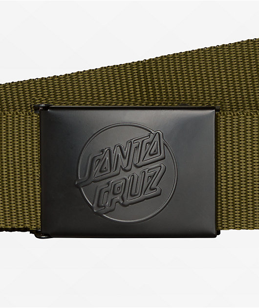 Santa Cruz Opus Dot Olive Web Belt