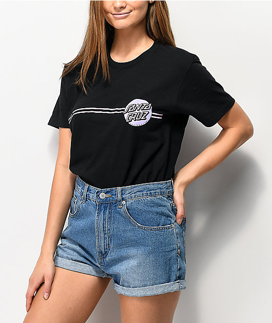 Santa Cruz Other Dot Black T-Shirt
