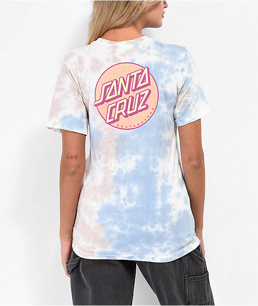 Santa cruz blue sale tie dye shirt