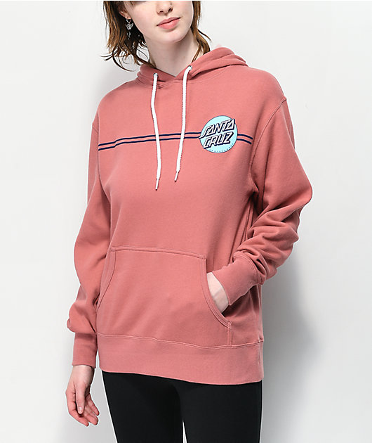 Santa Cruz Other Dot Dusty Rose Hoodie
