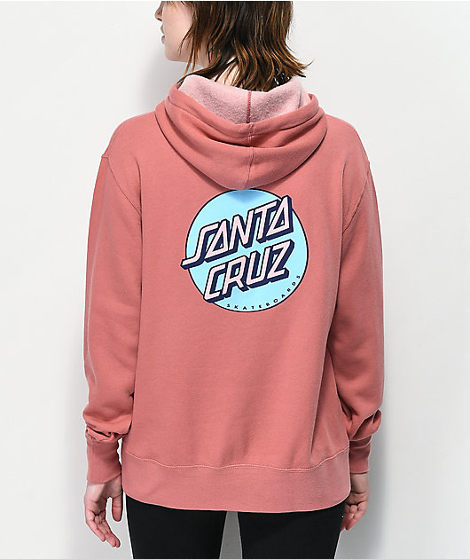 zumiez rose hoodie