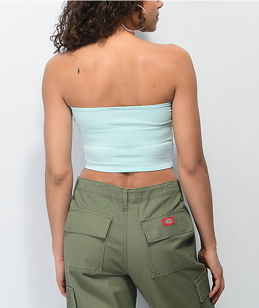 mint tube top