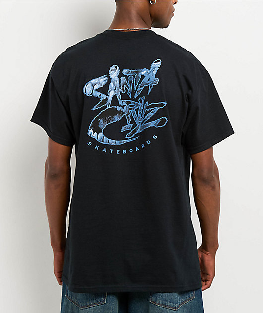 Santa Cruz Pace Deathtrap Black T-Shirt | Zumiez