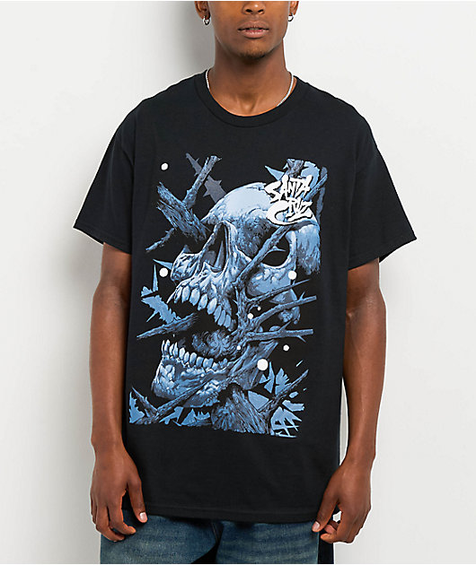 ミュージシャン ralph pop killers T black bandana crew T Black bandana with a white pattern accessory for concerts rockers