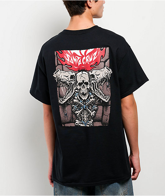 BLOCKHEAD Tシャツ zorlac plan-b santa cruz Santa Cruz Pace Torch Center Black T-Shirt | Zumiez