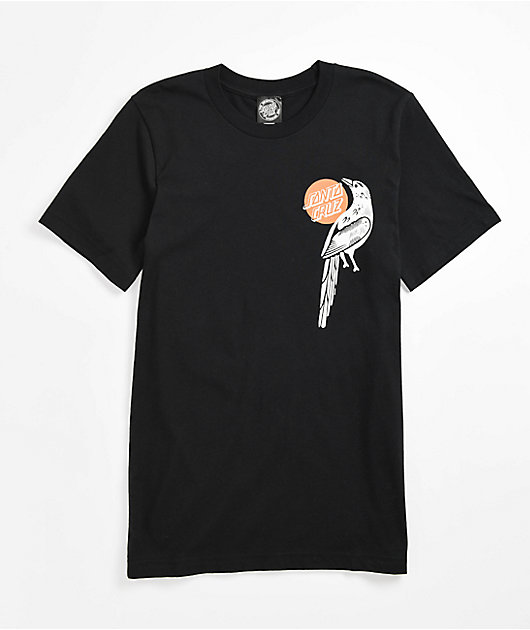Santa Cruz Raven Black T-Shirt