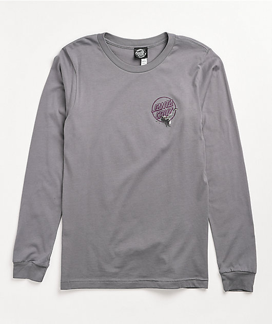 Santa Cruz Resurrect Hand Purple Long Sleeve T-Shirt 