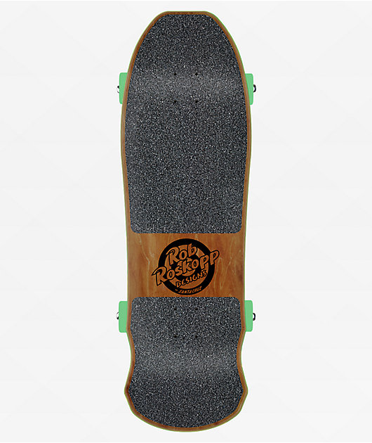 Santa Cruz Roskopp Face Shaped Reissue 9.5" Cruiser Skateboard Complete