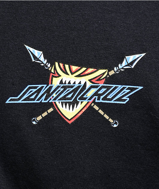 Santa Cruz Salba Screaming Witch Doctor Black T-Shirt | Zumiez