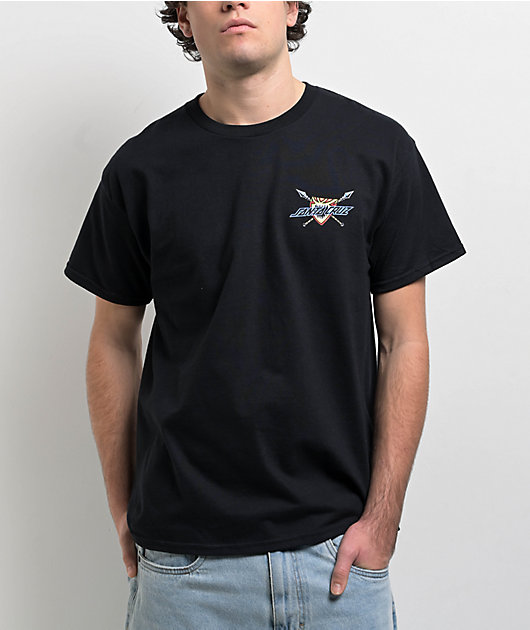 Santa Cruz Salba Screaming Witch Doctor Black T-Shirt | Zumiez