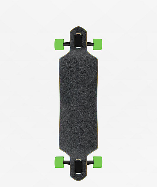 Santa Cruz Screaming Hibiscus 36" Drop Through Longboard Complete