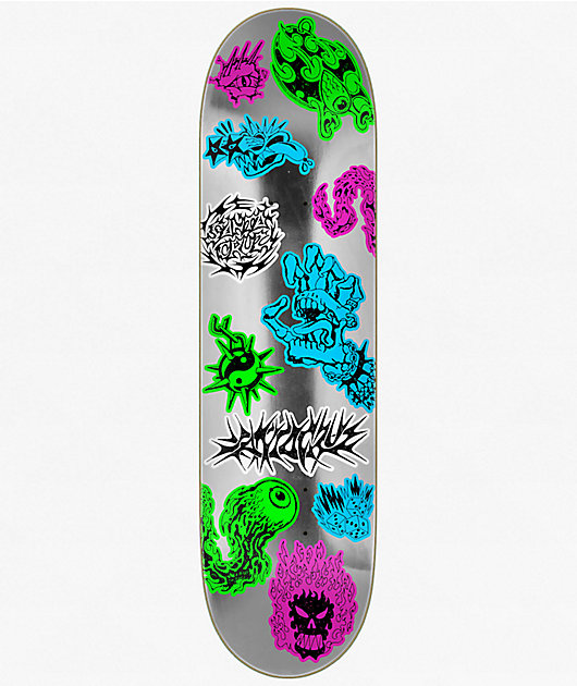 Santa Cruz Scribble Flash FeelBase 8.0" Skateboard Deck