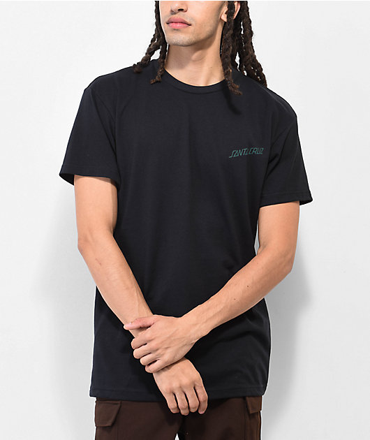 Santa Cruz Shadowless Dot Eco Black T-Shirt