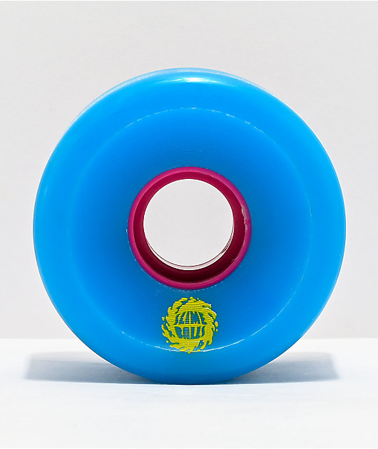 Santa Cruz Slime Balls OG 60mm 78a Blue & Pink Cruiser Wheels