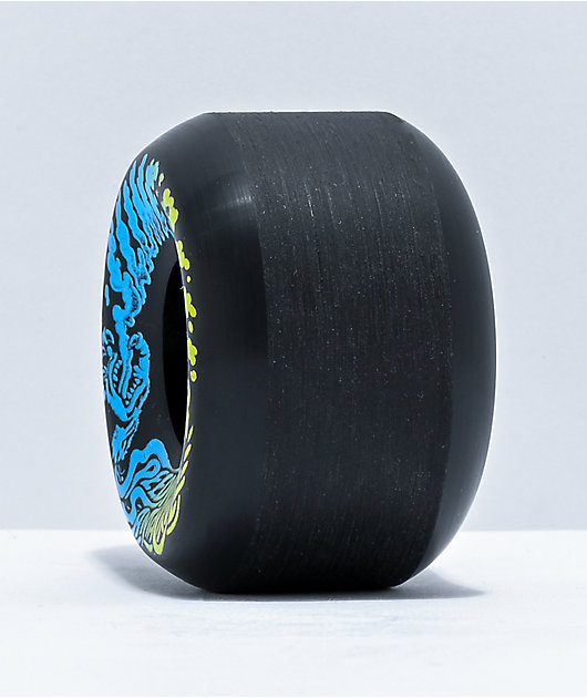 Santa Cruz Slime Balls Vomit Mini 54mm, 97a Black Cruiser Wheels