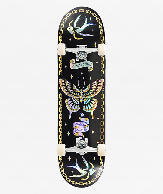 Santa Cruz Sommer Butterfly 8.0" Assembled Skateboard Complete