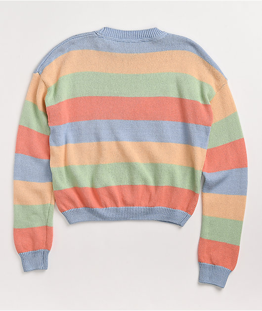 Santa Cruz Stripe Crewneck Sweatshirt