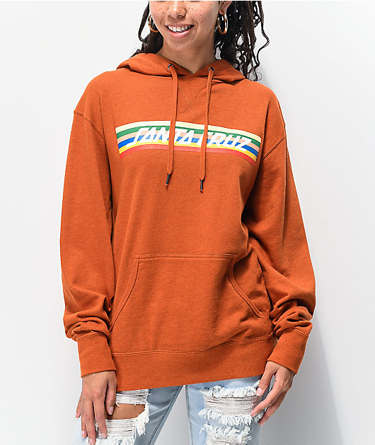 zumiez orange hoodie