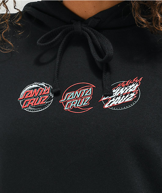 santa cruz blossom hoodie
