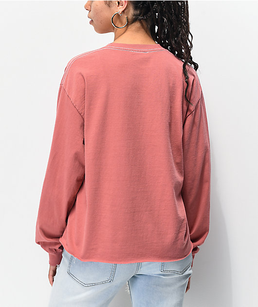 Santa Cruz Tropics Pink Long Sleeve T-Shirt