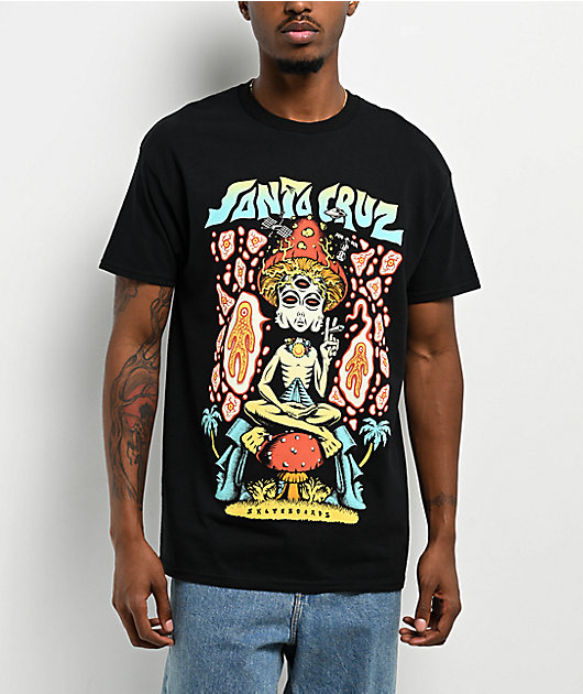 SANTA CRUZ★Winkowski Spaced Out Black Tシャツ Santa Cruz Winkowski Spaced Out Black T-Shirt | Zumiez