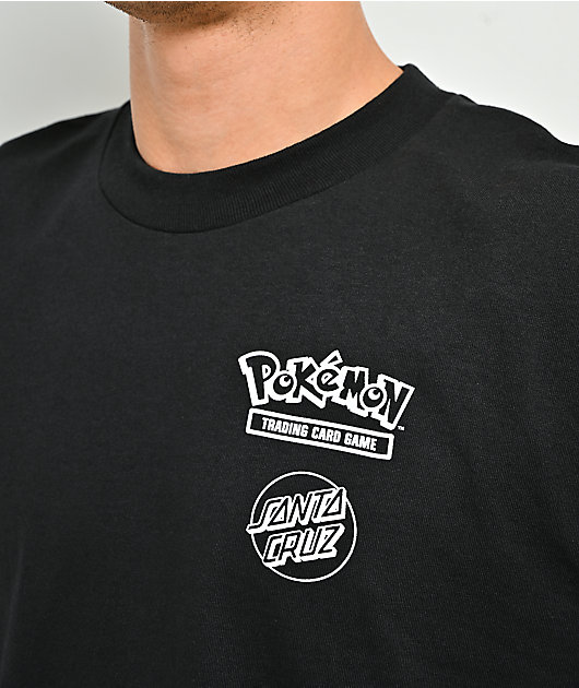 Santa Cruz x Pokémon Power Dot Black T-Shirt