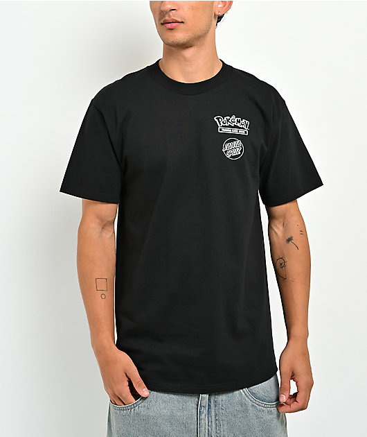 Santa Cruz x Pokémon Power Dot Black T-Shirt