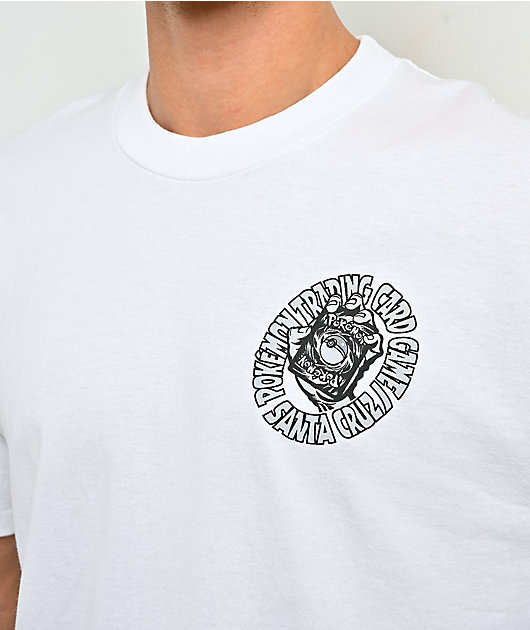 Santa Cruz x Pokémon TCG Hand White T-Shirt