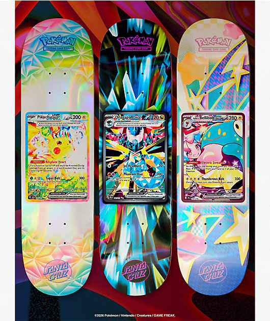 ボ*R様 HYPEBEAST x POKEMON TCG バンドルセット Santa Cruz x Pokémon TCG Blind Bag Skateboard Deck | Zumiez