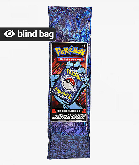 Santa Cruz x Pokémon TCG Blind Bag Skateboard Deck | Zumiez