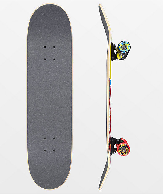 Tom Audreath tafereel vervagen Santa Cruz x Stranger Things Classic Dot 8.25" Skateboard Complete