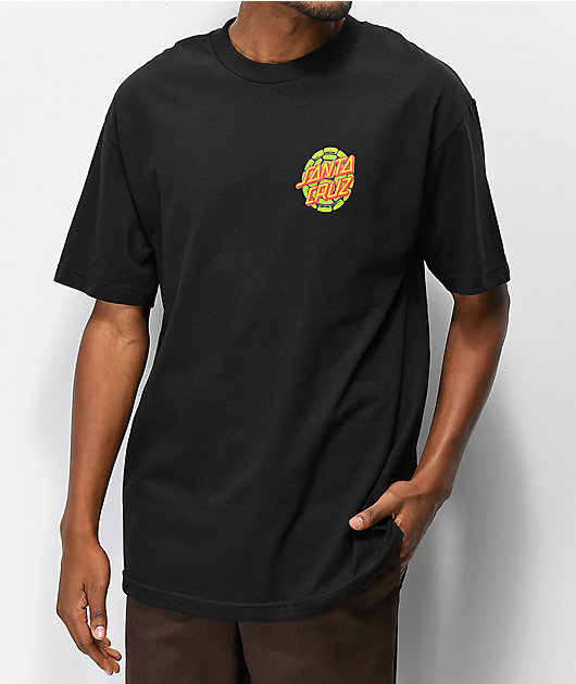Santa Cruz x TMNT Turtle Power Black T-Shirt