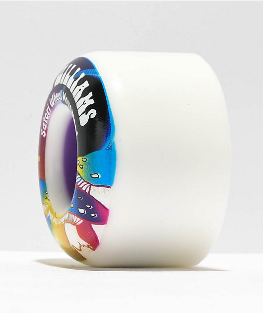 Satori Mushroom Cruiser 52mm 78a White Cruiser Skateboard Wheels