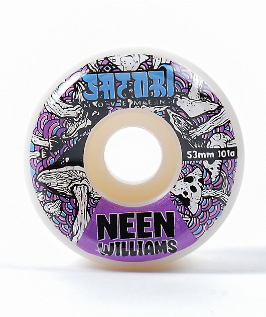 Satori Neen Mushroom 53mm 101a Skateboard Wheels