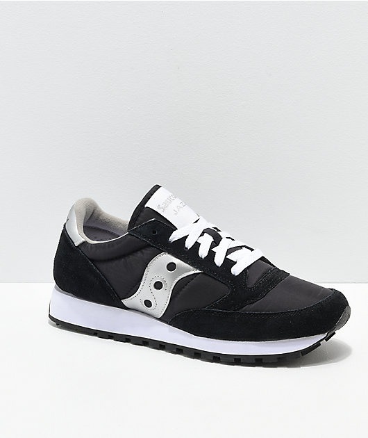 saucony black and silver