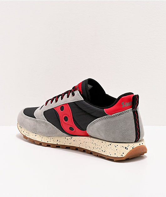 saucony jazz original grey red