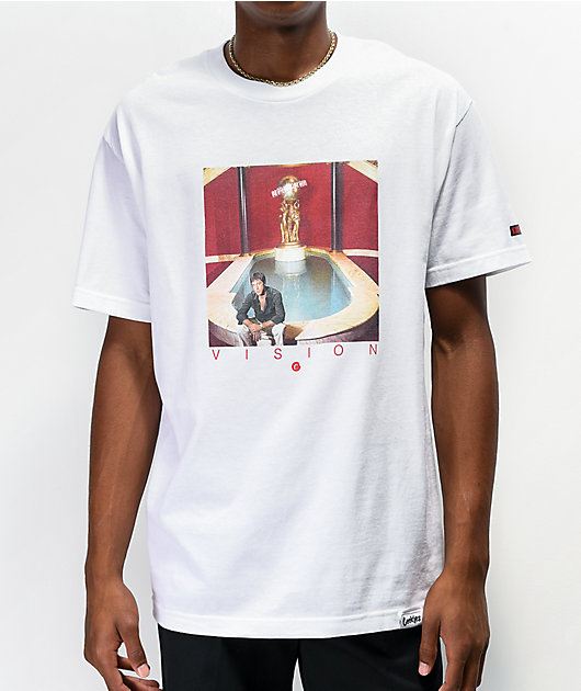 Scarface x Cookies Vision White T Shirt Zumiez