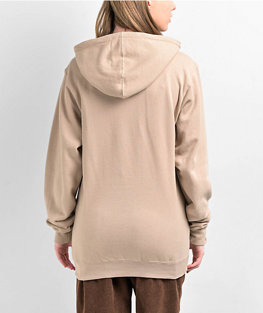 Schaf Don't Waste Time Beige Hoodie