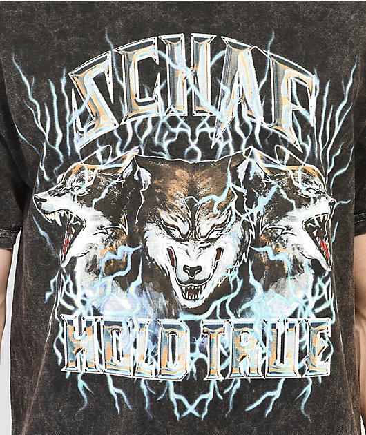 Schaf Hold True Black Wash T-Shirt