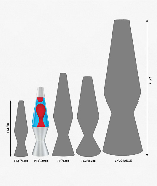 Schylling Purple, Blue & Silver 14.5" LAVA Lamp
