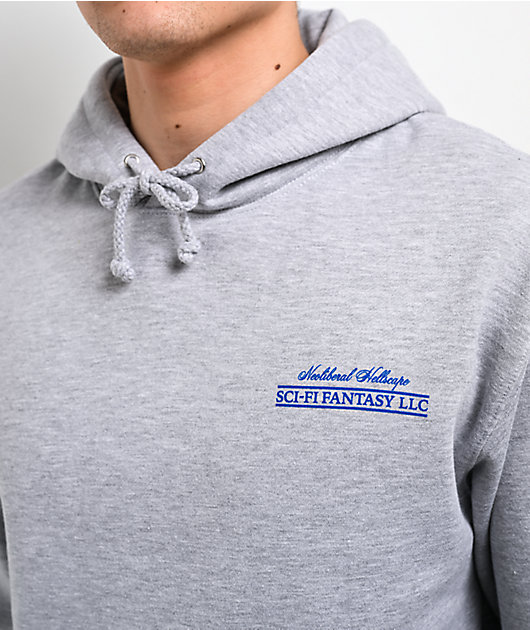Sci-Fi Fantasy Endless Beauty Grey Hoodie