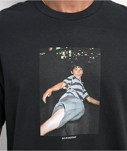 Sci-Fi Fantasy Jerry Hsu Photo Black T-Shirt
