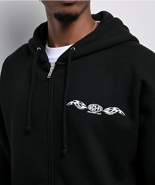 Sci-Fi Fantasy Origin Black Zip Hoodie | Zumiez