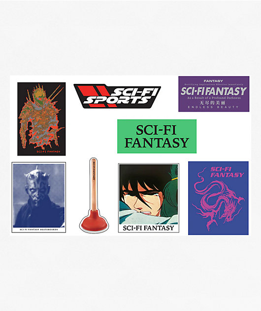Sci-Fi Fantasy Sticker Pack