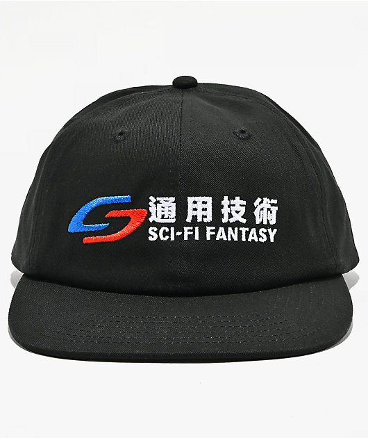 Sci-Fi Fantasy Transit Black Snapback Hat