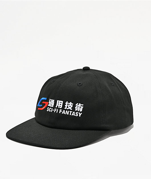 Sci-Fi Fantasy Transit Black Snapback Hat