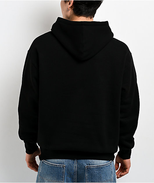Sci-Fi Fantasy Yin & Yang Black Hoodie