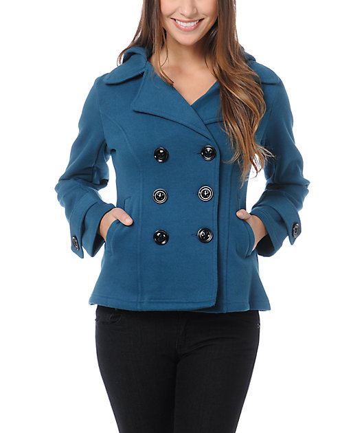 teal peacoat