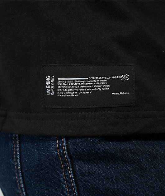 Secret Scientist Cruisin Black T-Shirt